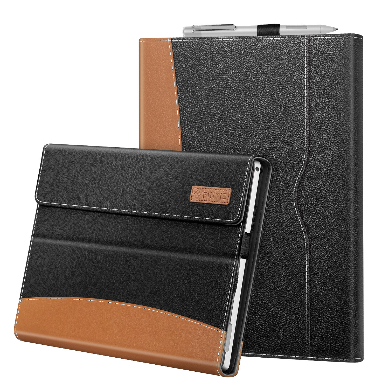 For Microsoft Surface Pro 7 / Pro 6 / Pro 5 / 4 / 3 Case Portfolio Stand Cover