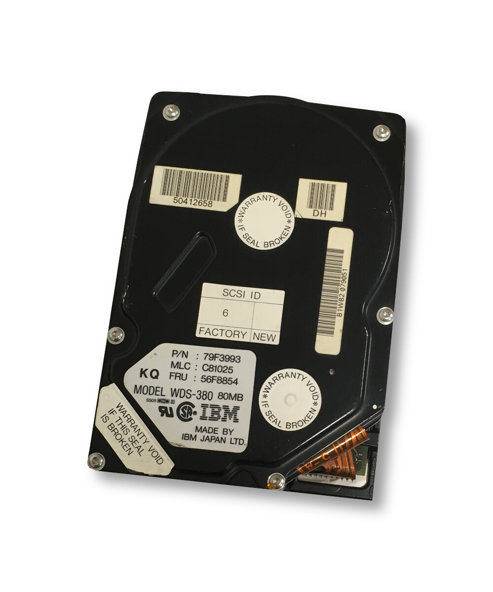 Ibm Wds-380 P/n: 79f3993 80 Mb