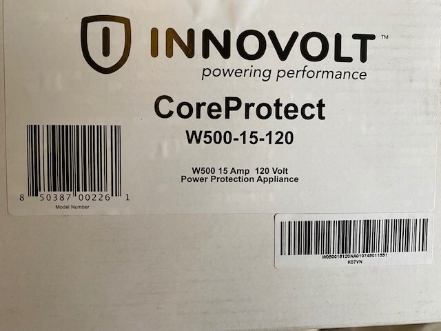 Innovolt CoreProtect W500-15-120 15 Amp 120 Volt Power Protection Appliance