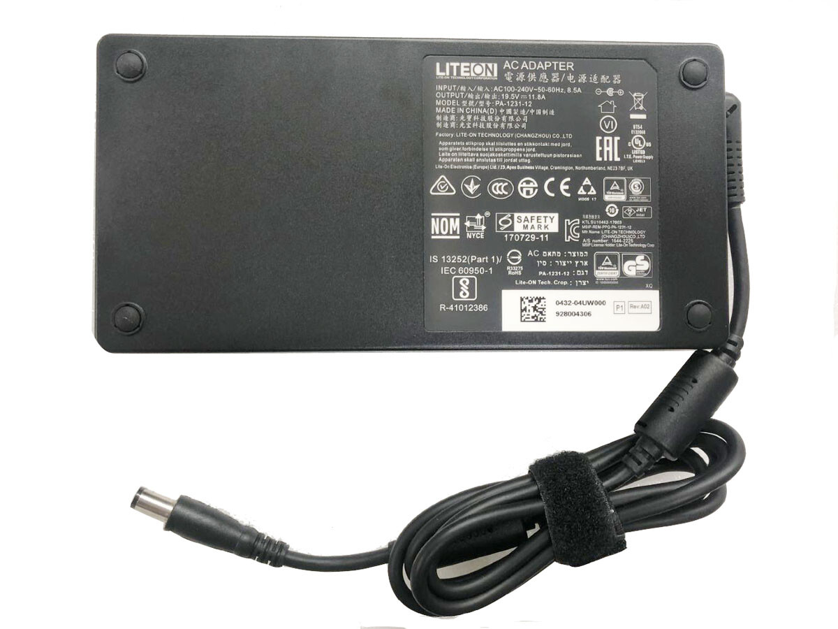LITEON 230W AC Adapter Charger For Intel NUC 8 VR NUC8i7HVK NUC8i7HNK NUC8I7BEH