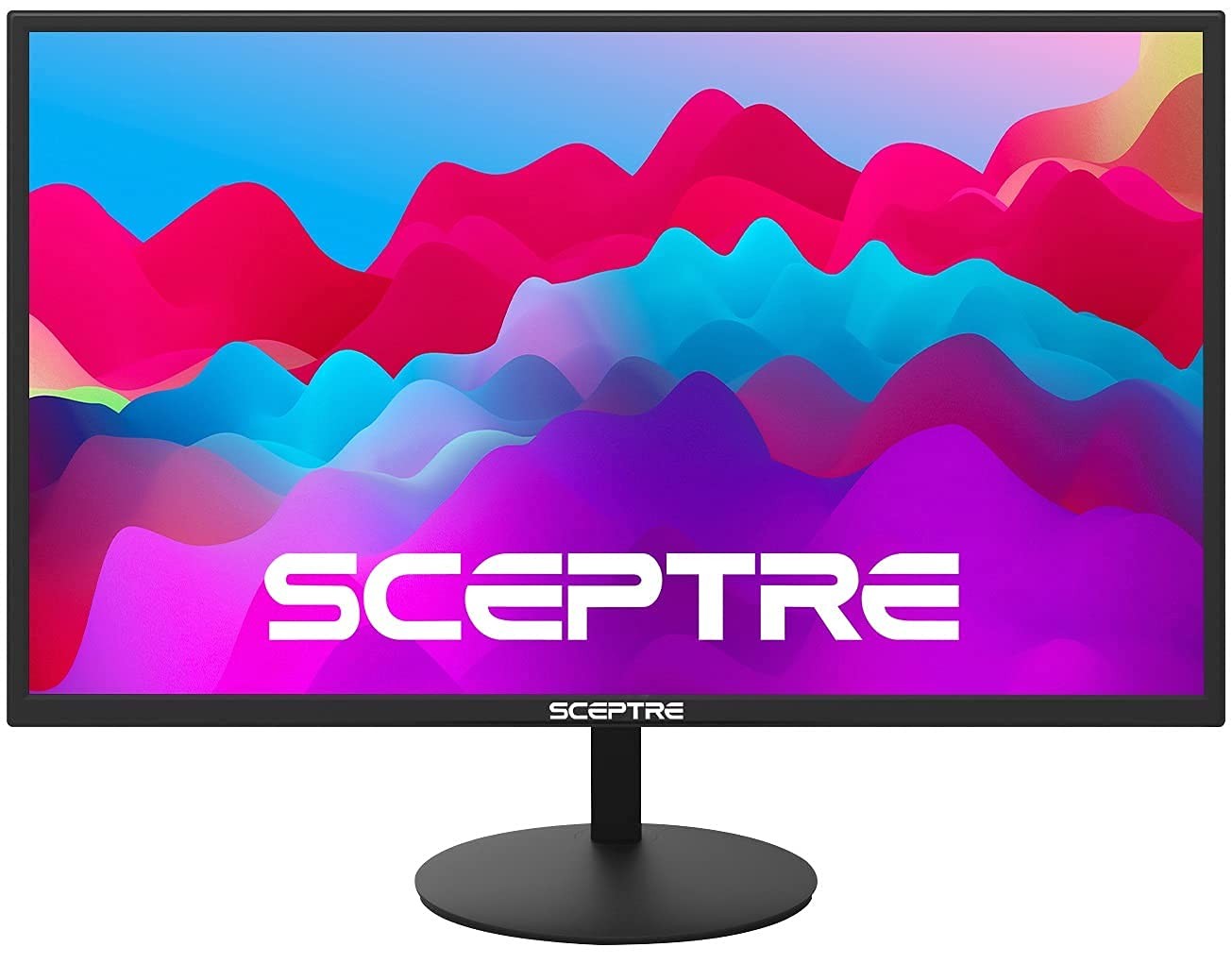 Sceptre 27-Inch FHD LED Gaming Monitor 75Hz 2X HDMI VGA Build-in Speakers, Slim