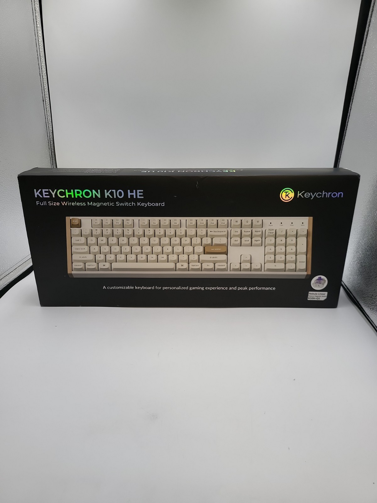 Keychron K10 HE Wireless Magnetic Switch Keyboard White Special Edition