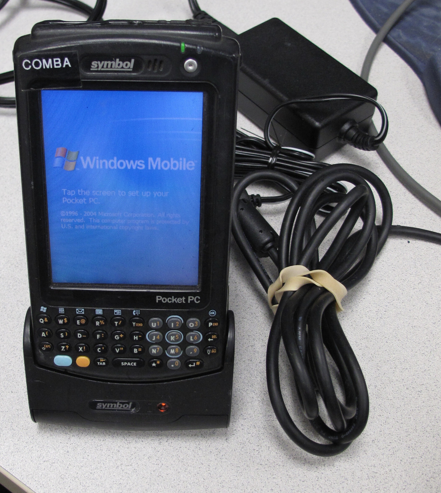Motorola Symbol Pocket PC Barcode Scanner MC50 MC5040 - PS0DBQEE1WW w/ Cradle