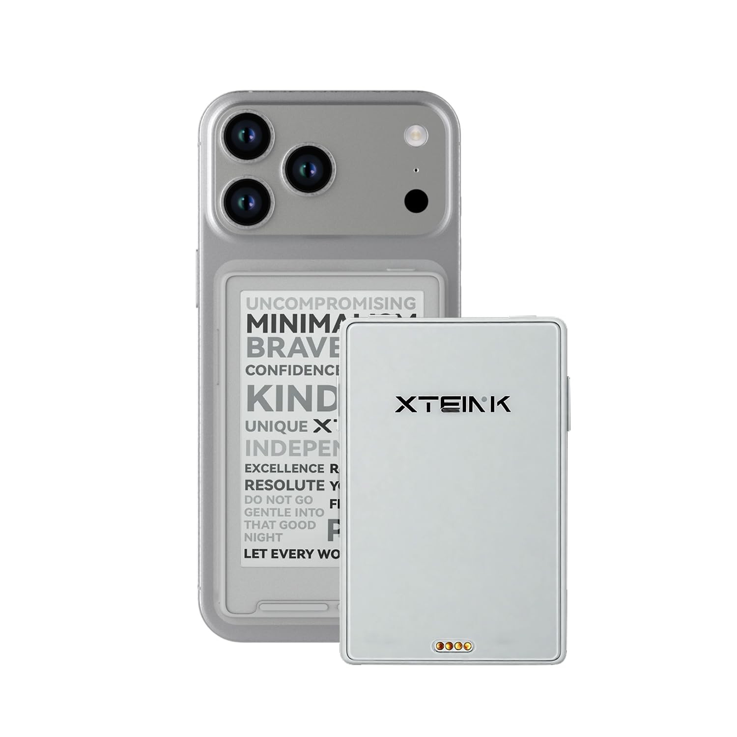 XTEINK X3 3.7" Pocket EInk eBook Reader, Mist Gray