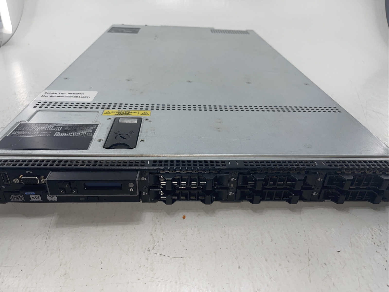 DELL POWEREDGE R610 E01S INTEL XEON 2.93GHz 48GB RAM NO HDD SERVER