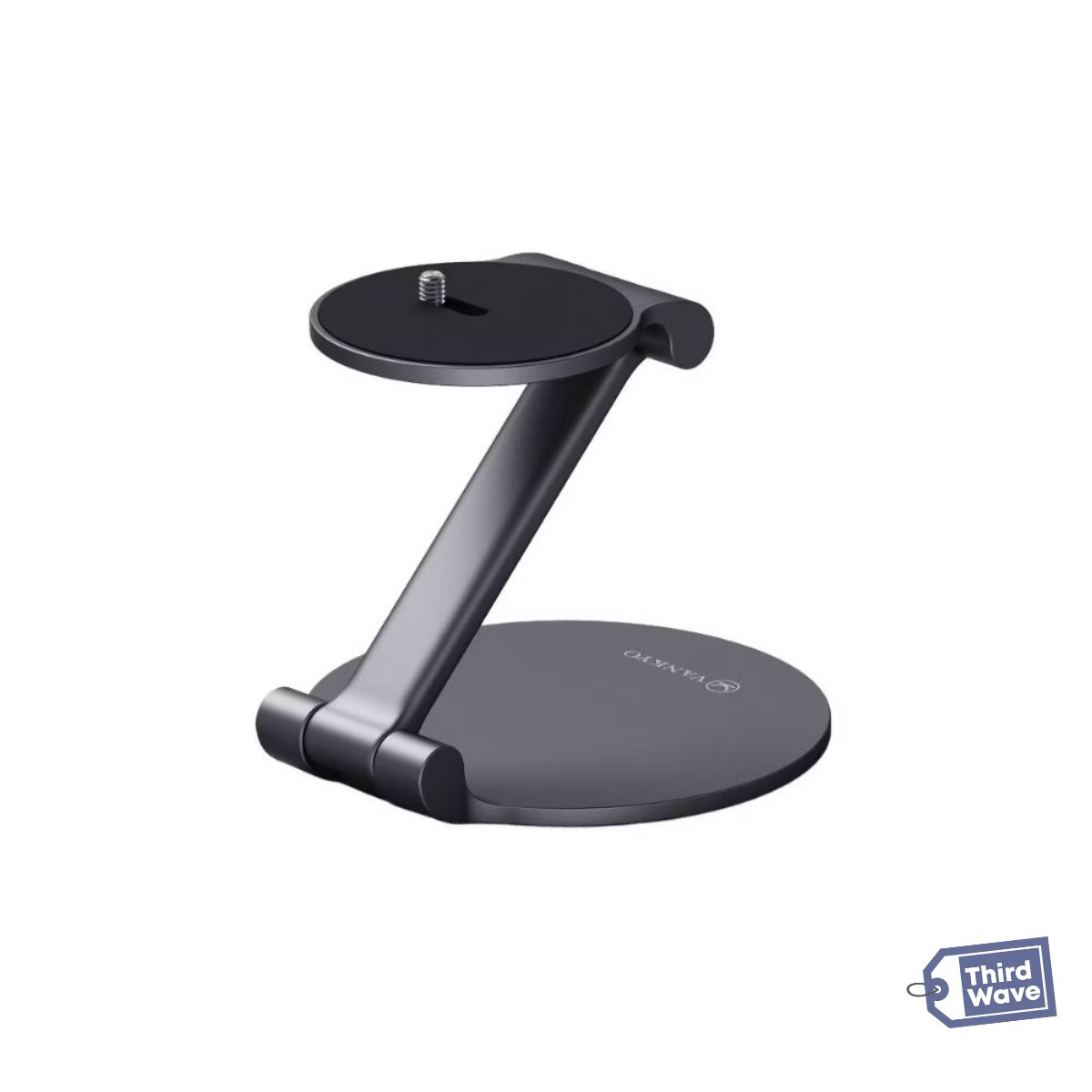 Vankyo Foldable Projector Stand Adjustable Angle Stable Support Black