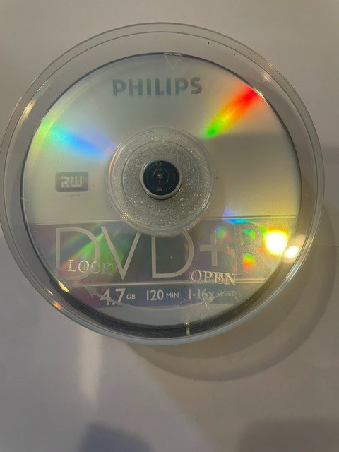 Phillips DVD+R RW Storage Media
