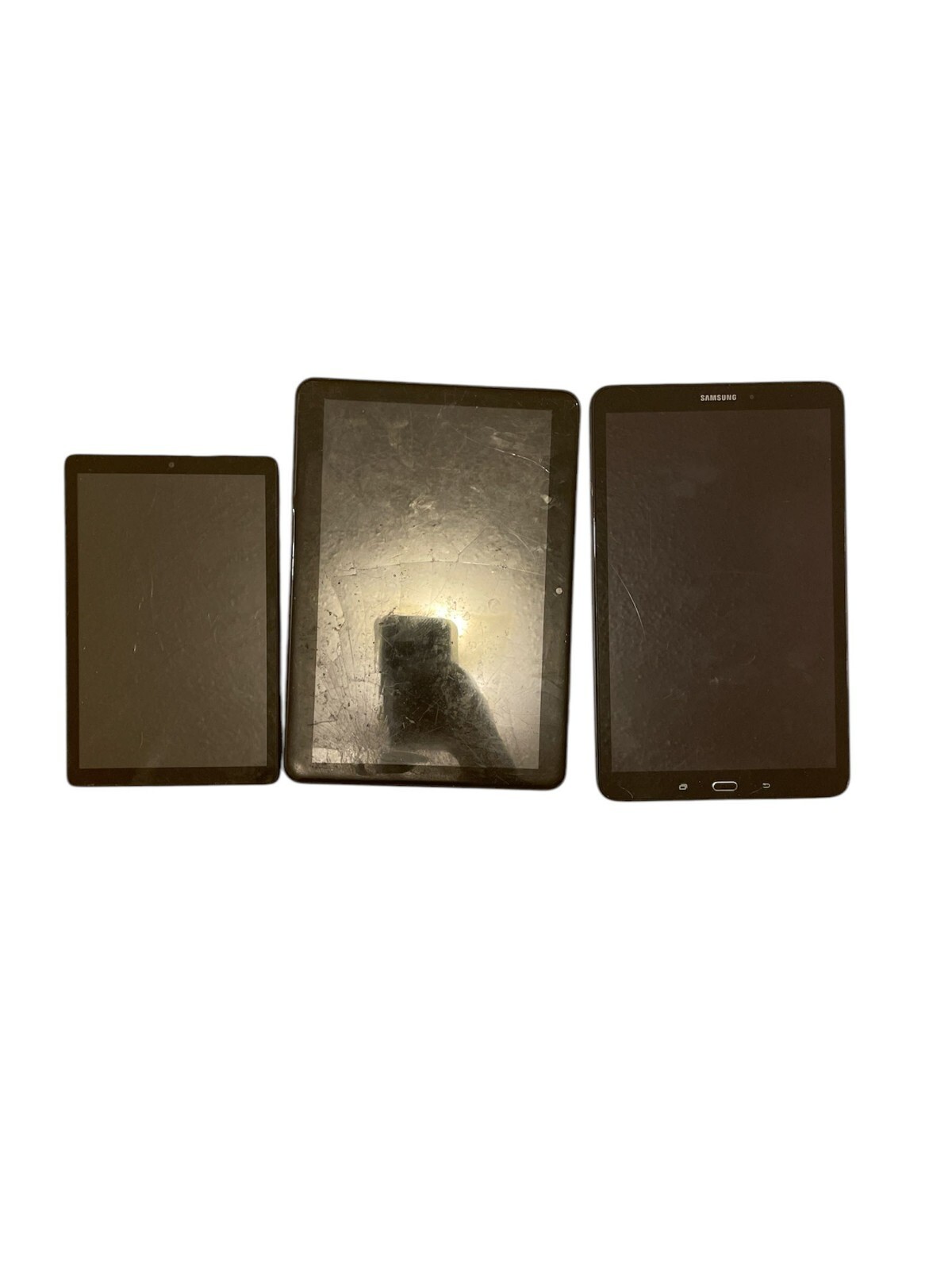 TCL ONN Samsung Android Tablets Black Solid Lightweight Slim For Parts Bundles
