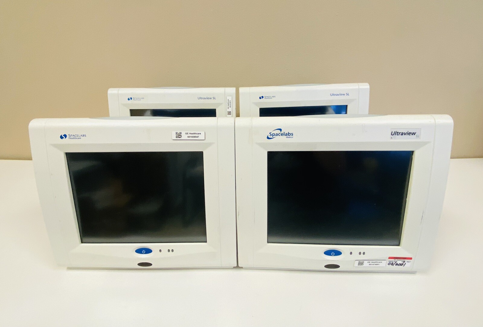 Spacelabs Ultraview SL 91369 Touch Screen Patient Monitor w/ Printer, Lot Of 4