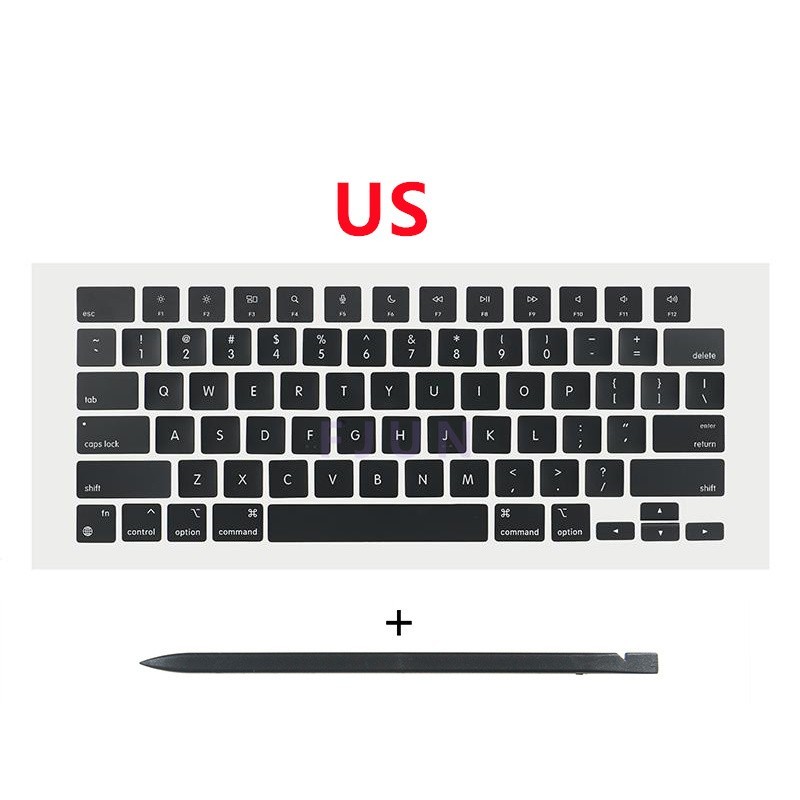 NEW Keycap US Layout For MacBook Air 15" M4 A3241 2025 Year Black