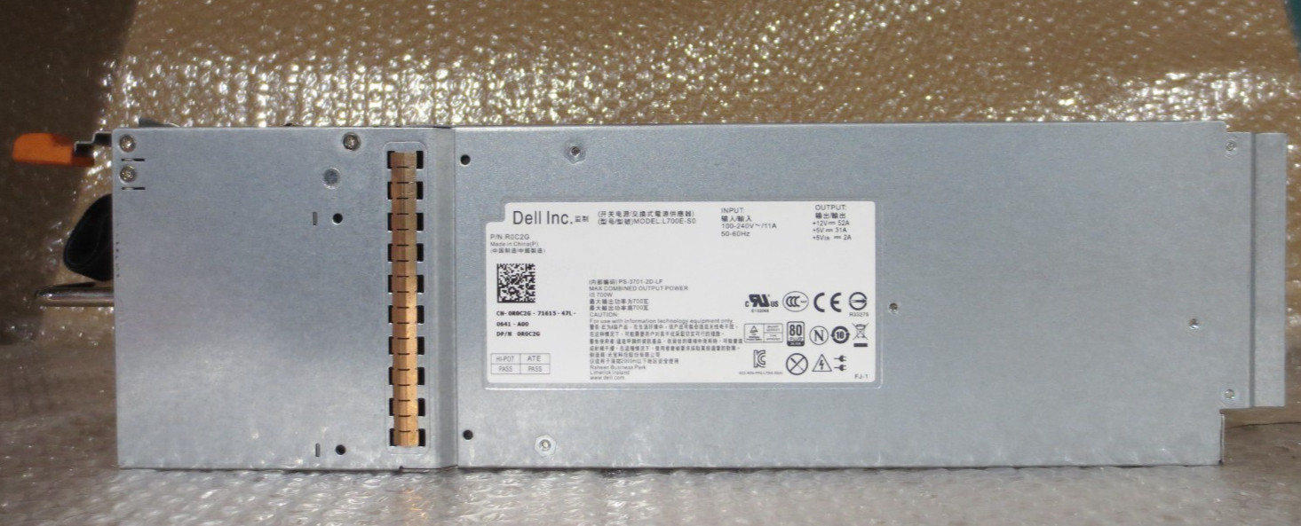 Dell L700E-S0 700 Watt Power Supply Unit 0R0C2G