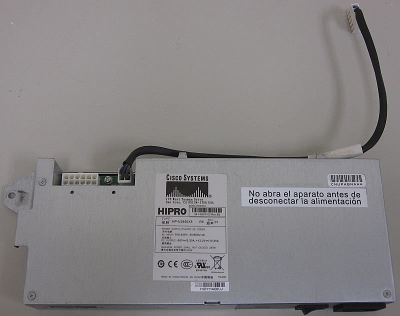 Cisco PWR-2811-AC-IP= AC Power Supply for Cisco 2811