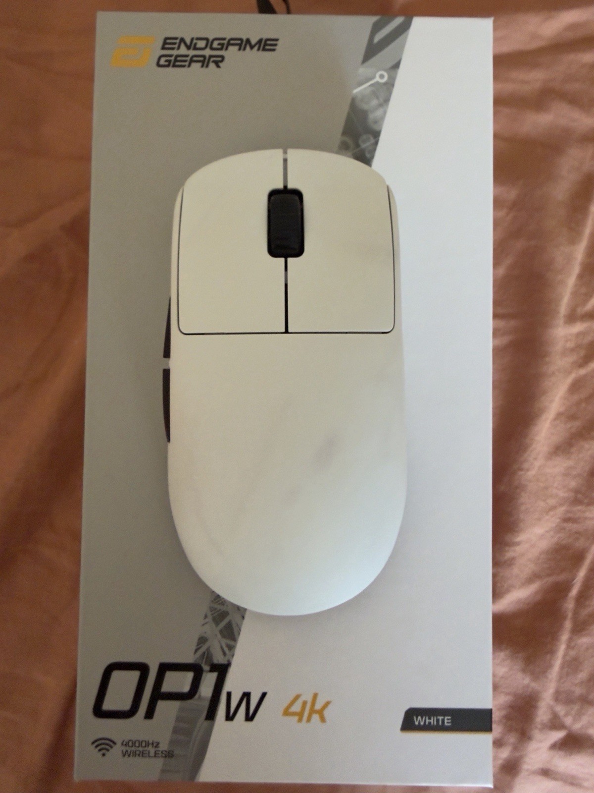 Endgame Gear OP1w 4k Wireless Gaming Mouse - White