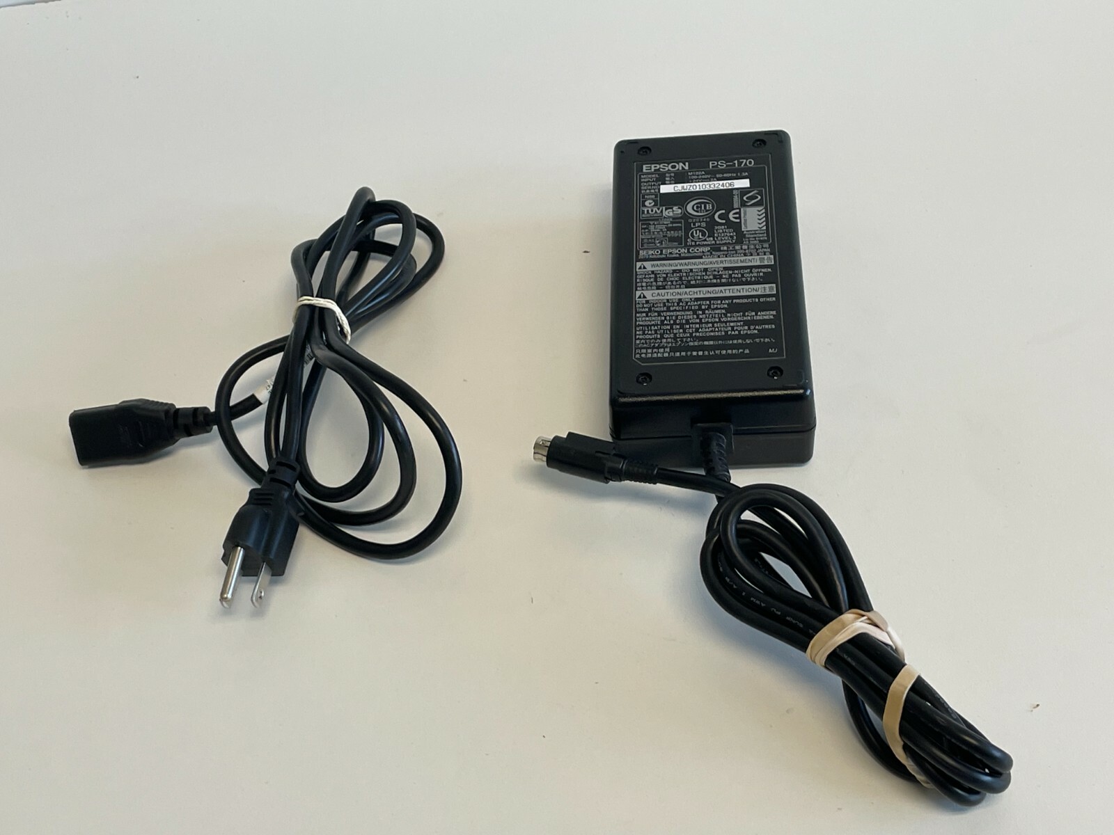 GG6:   Genuine Epson PS-170 M122A 24V 2A Power Adapter 