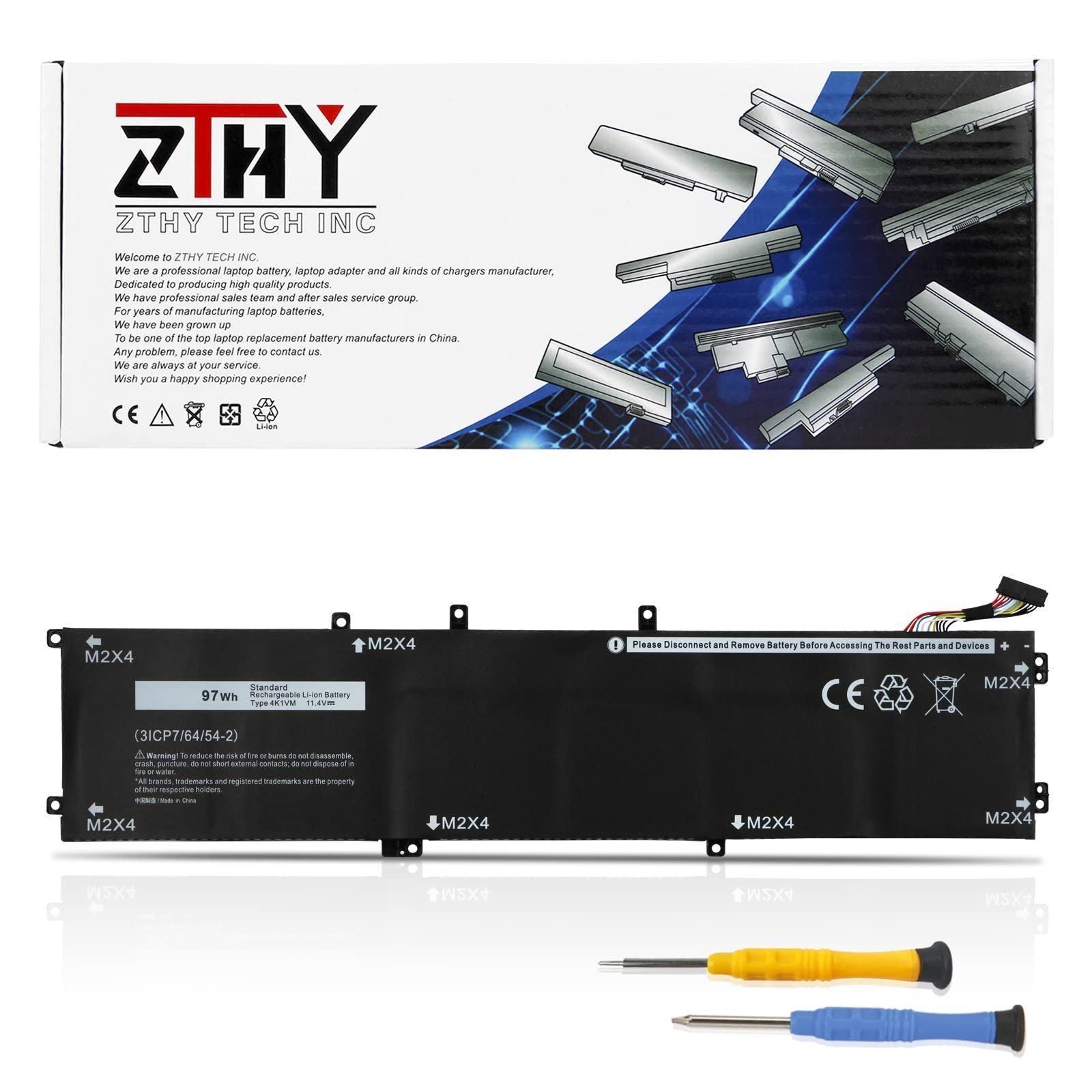High-Performance 4K1VM Laptop Battery Replacement for Dell G7 17 & Vostro 15 750