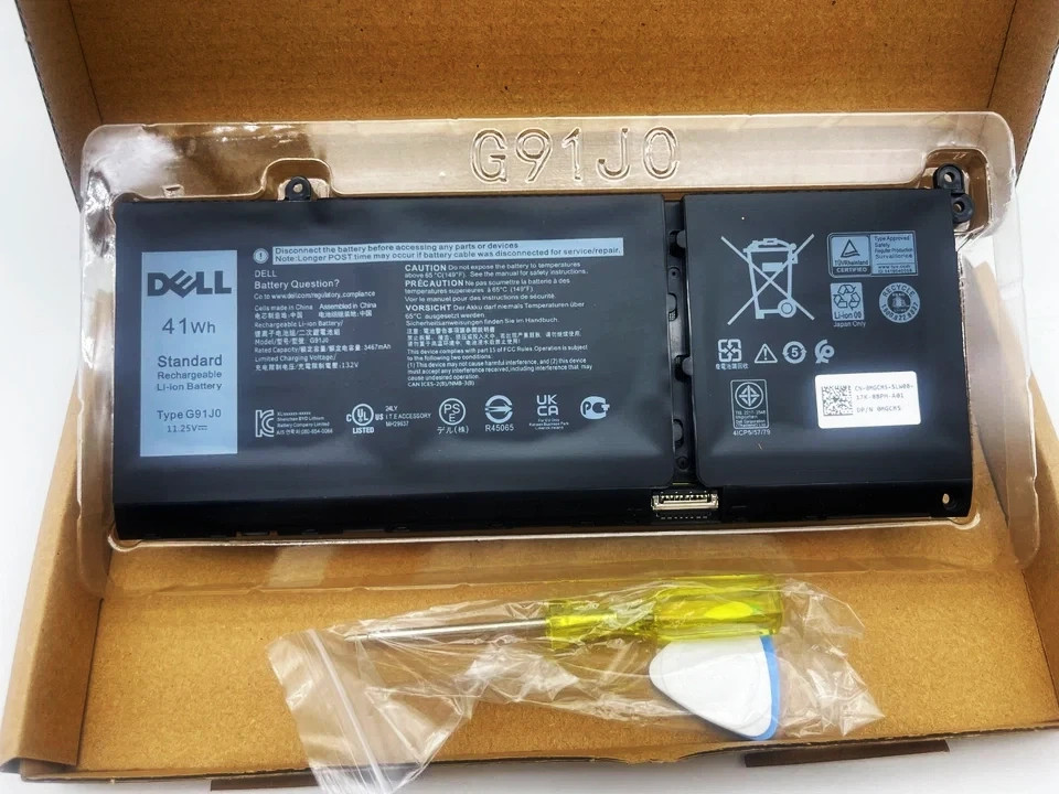 Genuine G91J0 Battery for Dell Inspiron 3511 3515 3525 3530 5310 5410 5418 5510