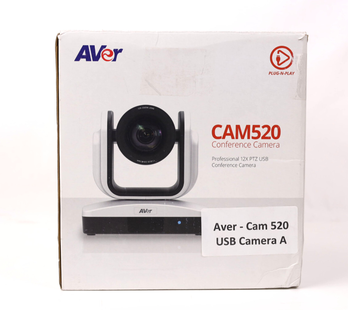 Aver CAM520 V8U0D Conference Camera Wih Mount Only p837