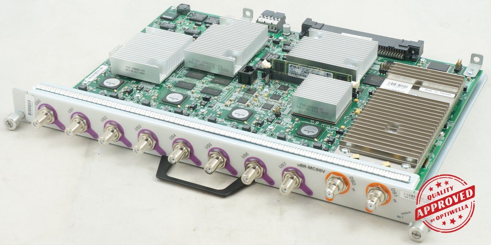Cisco uBR-MC88V Broadband Processing Engine (8DS + 8US licenses, Docsis 3.0)