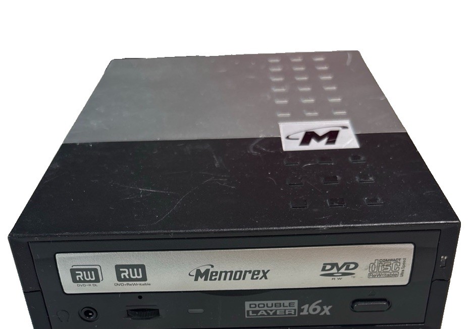 Memorex Dual Format DVD Recorder RW Drive Double Layer 16X Internal