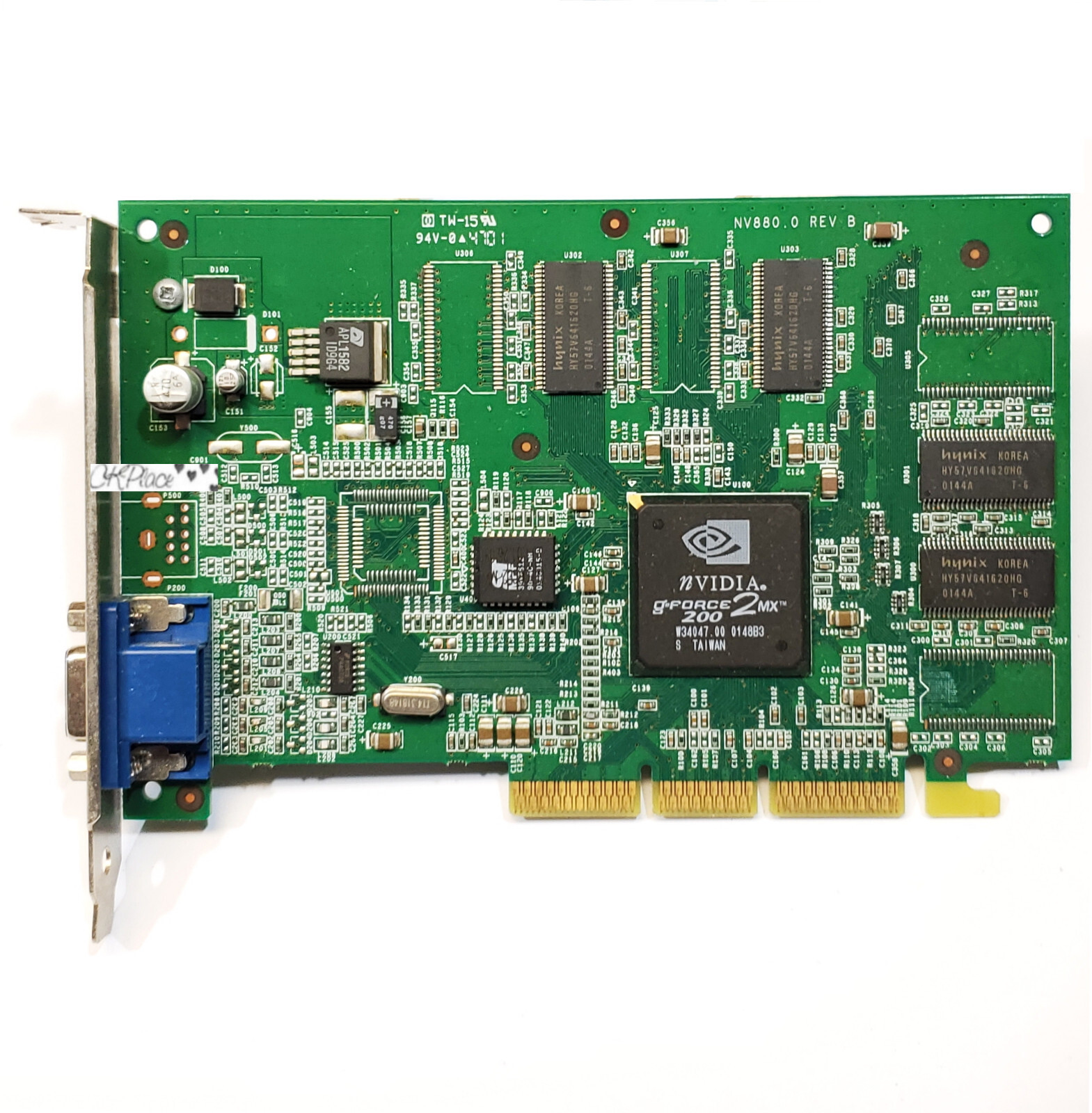 Nvidia G-Force2Mx 200 Model P36 Graphics Card