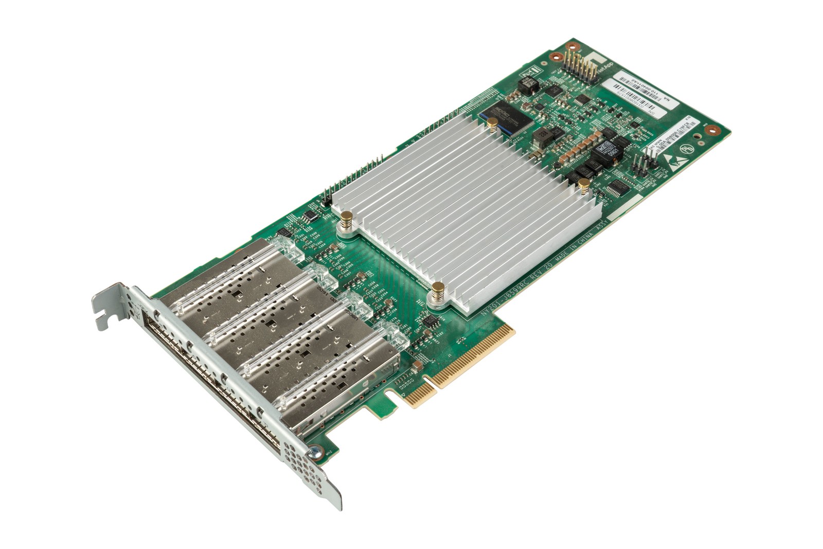 Network interface card Netapp X2069-R6 4x12Gb QSFP PCIe x8 ADAPTER 110-00401+A0