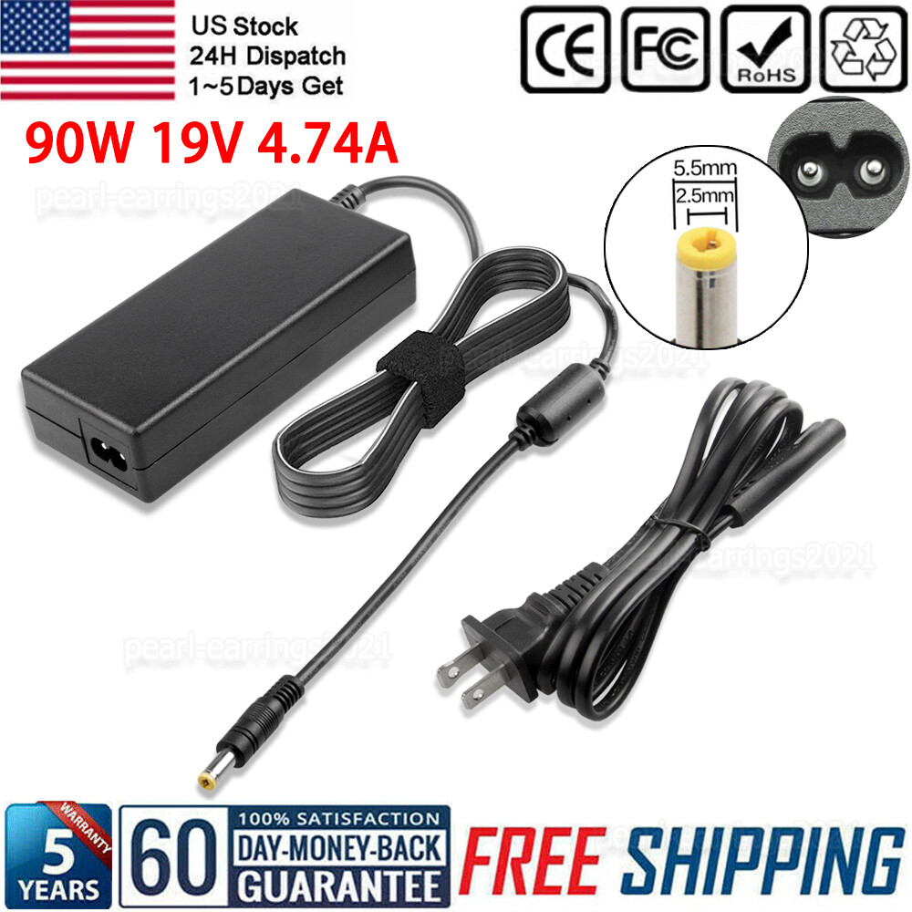 90W AC Adapter Charger For Gateway one ZX4300 ZX4800 ZX6800 ZXC6900 Power Supply