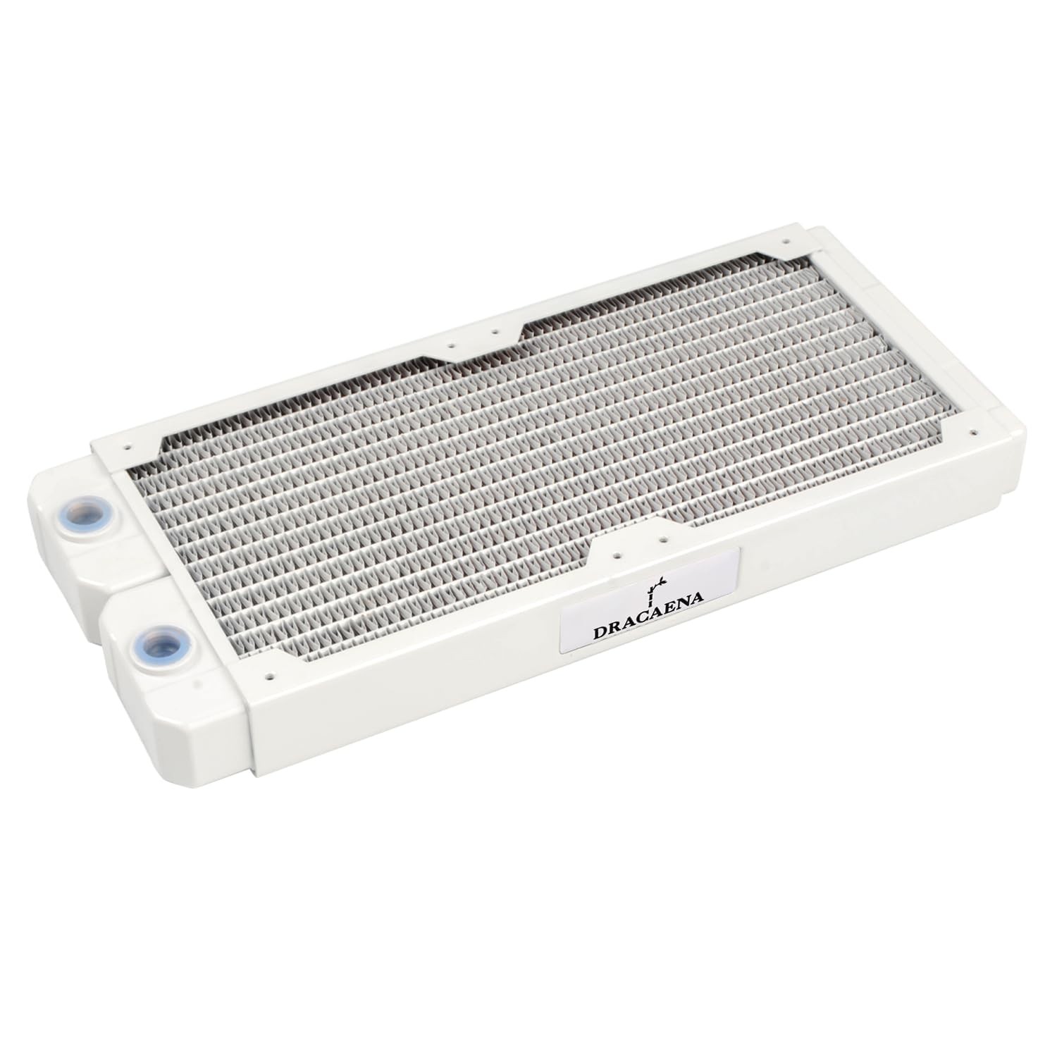 Dracaena.io 240mm Copper PC Radiator for Custom Water Cooling Loop, 28mm Thic...
