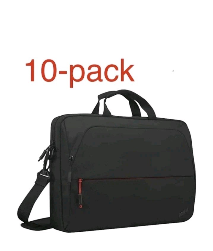 10pk Lenovo ThinkPad Essential Topload Case for upto 16" Laptop Black 4X41C12469