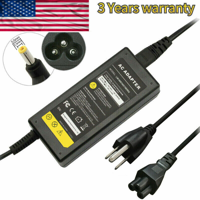 FOR FUJITSU SIEMENS LIFEBOOK C1020 3.42A LAPTOP CHARGER US POWER CABLE USDC