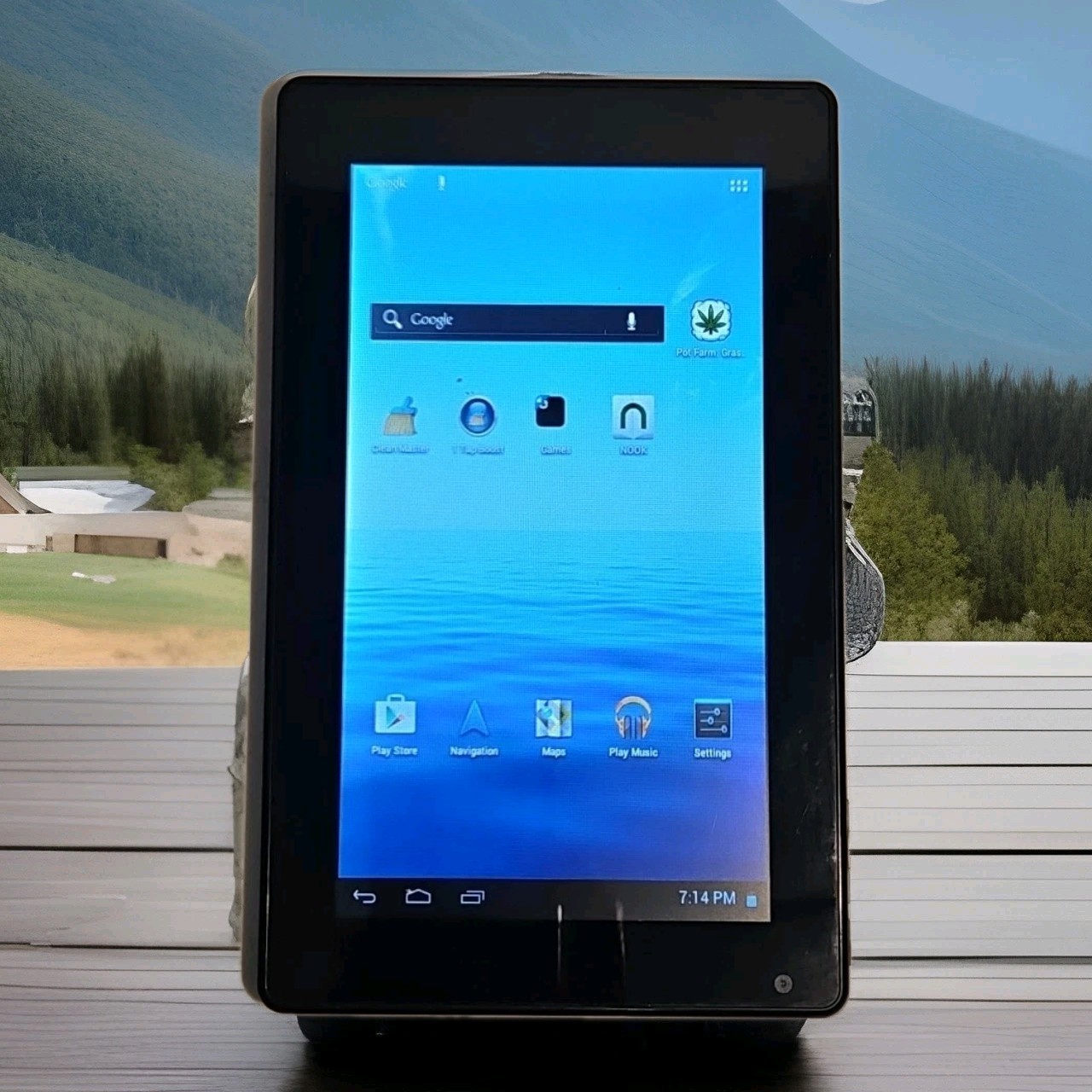 Nextbook 7" Black Android Tablet MODEL NO: NEXT7P12-8G TESTED WORKS