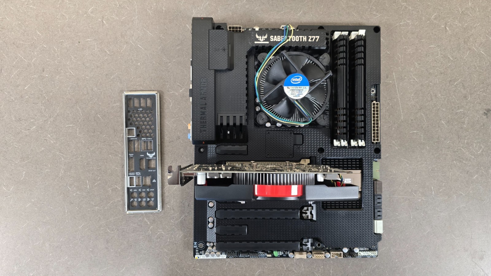 ASUS SABERTOOTH Z77 Motherboard, i5-3470, 32GB RAM, ASUS hd7750-1gd5-v2 #21