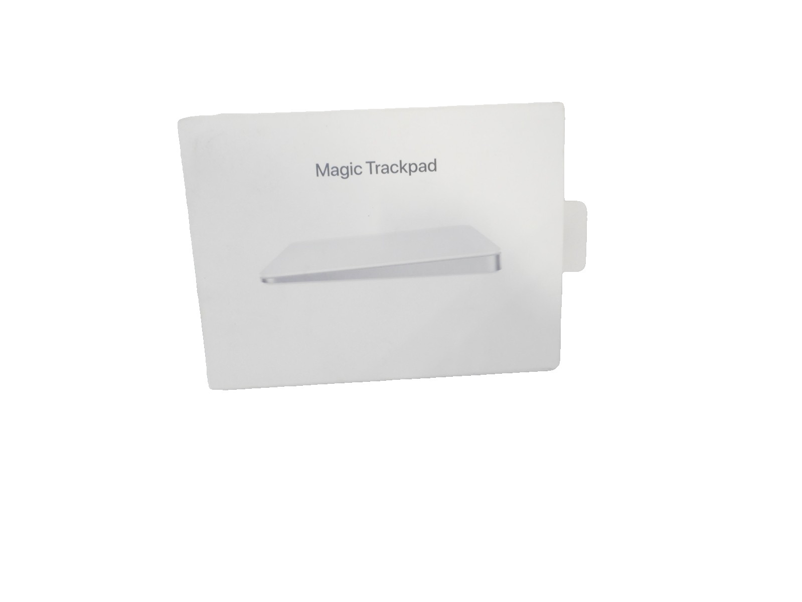 Apple Magic TrackPad White Multi-Touch Surface (USB-C) 2024 A3120 MXK93AM/A READ