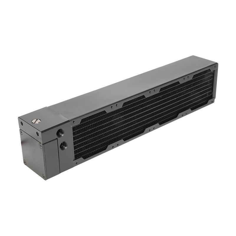 2U Server Water Cooling Copper Radiator Integrated 12V PWM Pump 310mm G1/4