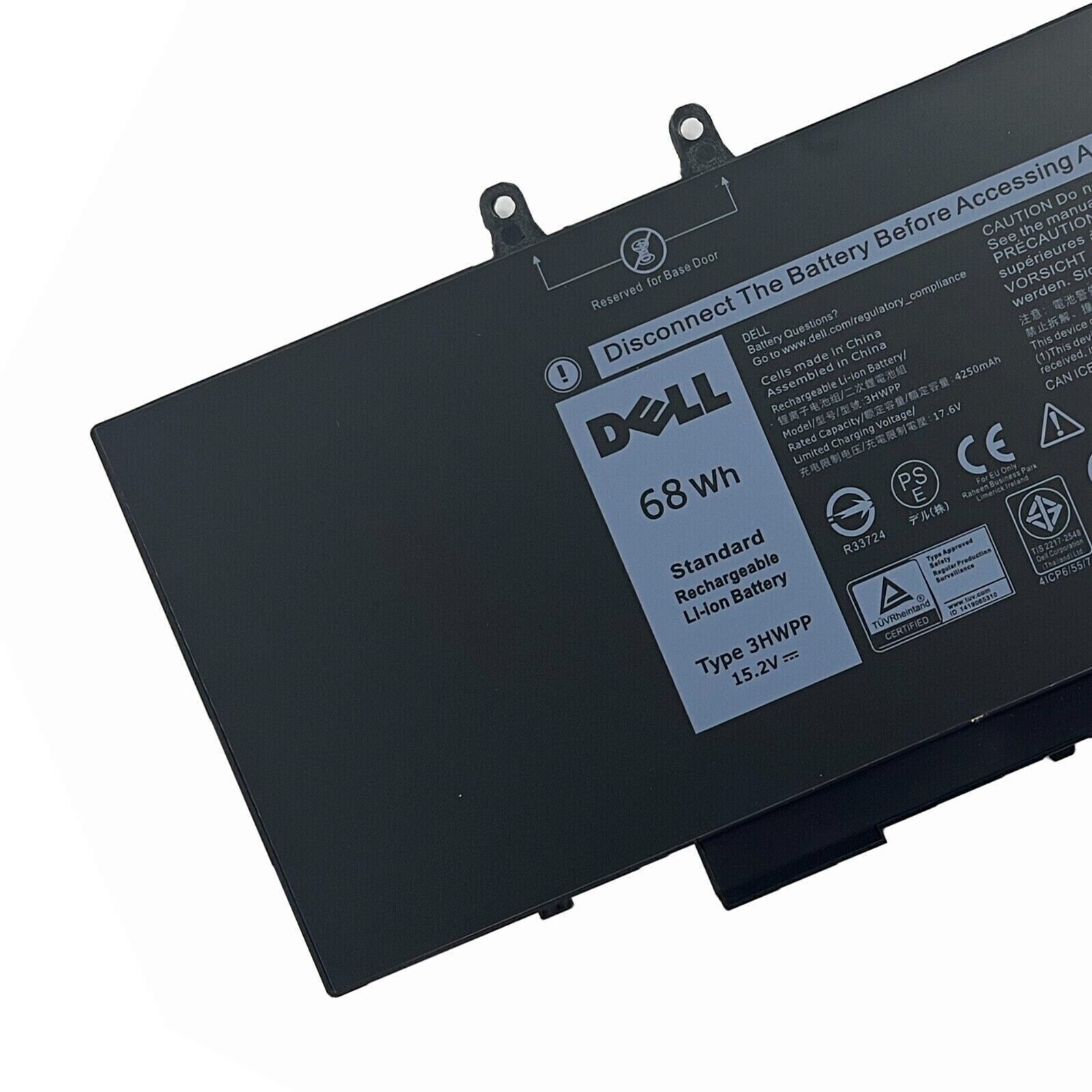 NEW Genuine 68WH 3HWPP Battery For Dell Inspiron 17 7500 7506 2-in-1 Black 10X1J