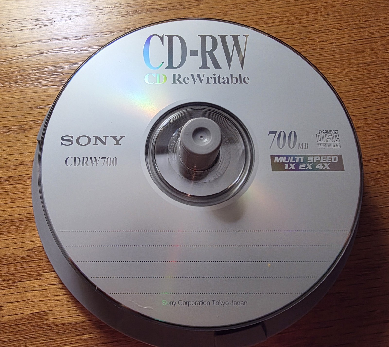Mixed Lot CD-RW Blank Discs