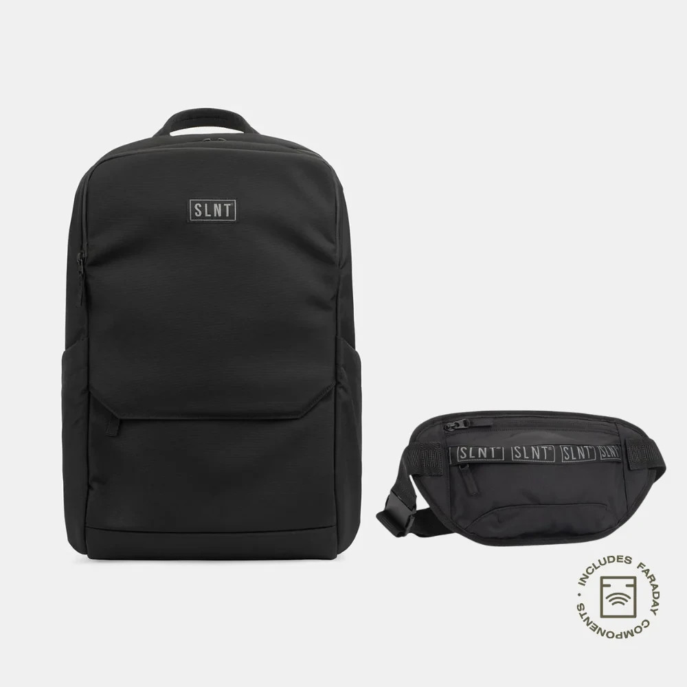 SLNT Essentials Faraday Backpack + Faraday Sling Bundle MSRP $319🔥New🔥