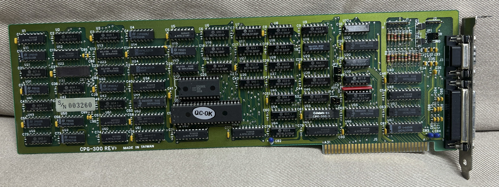 Diamond Flower Model CPG-300 Rev 3 Video Card 8-bit ISA - Tested and working