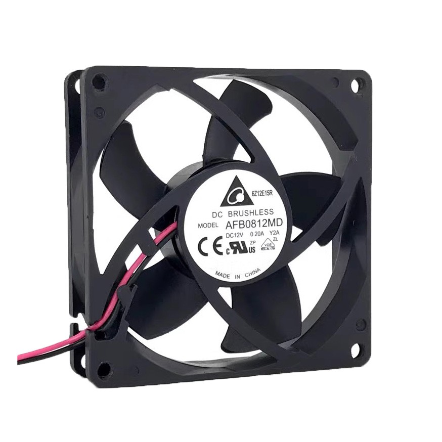 Cooling Fan For DELTA AFB0812MD-Y2A DC12V 0.20A 2lines New