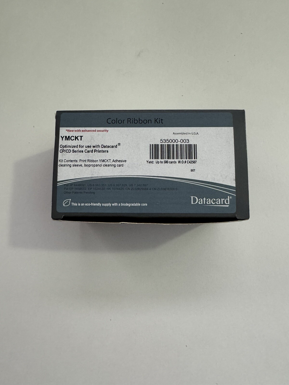 535000-003 Color YMCKT Ribbon For Datacard CP CD Series Printer 500 Prints