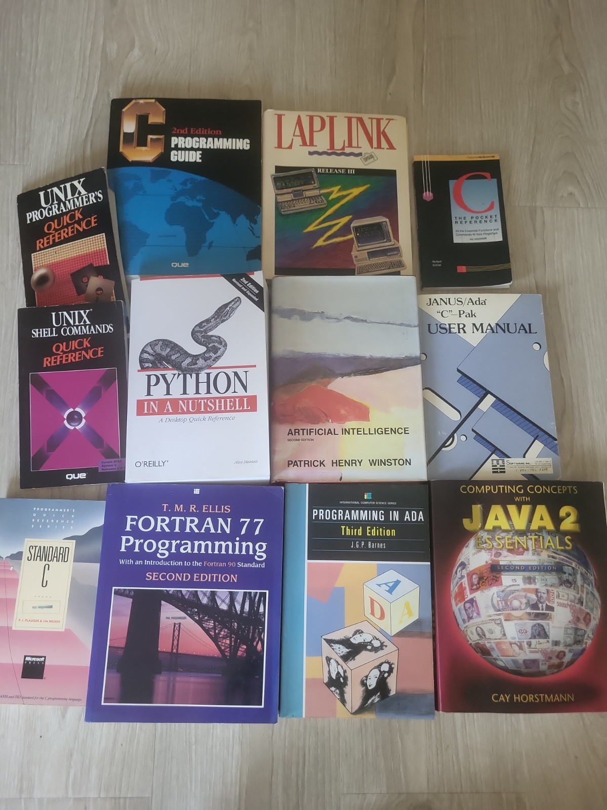 Lot Of 12 Vintage Programming Software Books