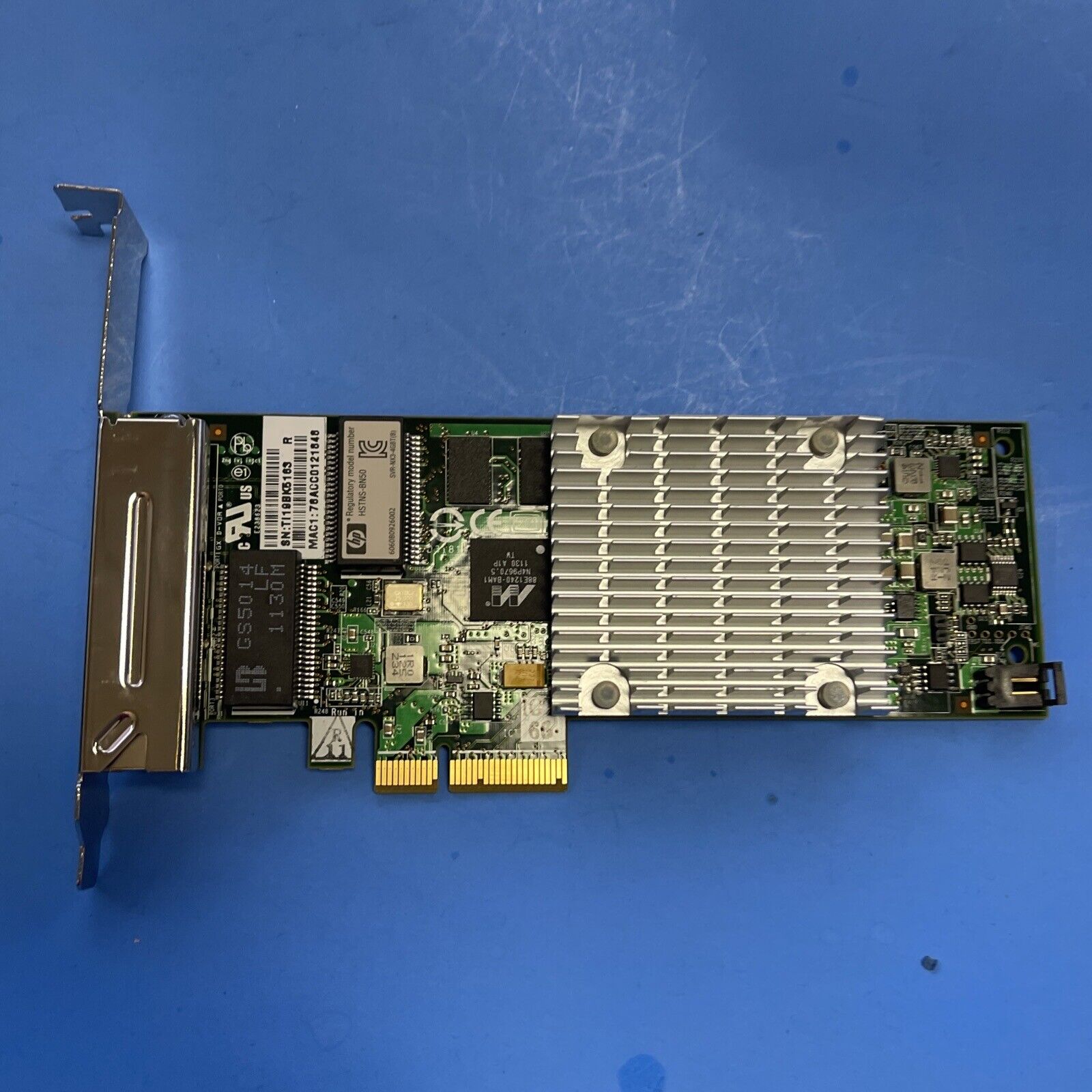 HP NC375T PCI Express Quad Port Gigabit Server Adapter 491176-001