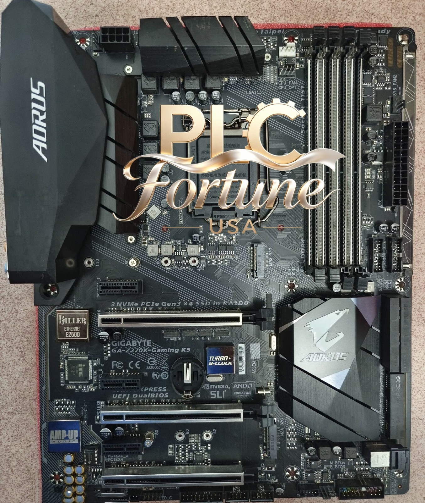 Used Gigabyte GA-Z270X-Gaming K5 Intel Z270 LGA1151 DDR4 HDMI ATX Motherboard