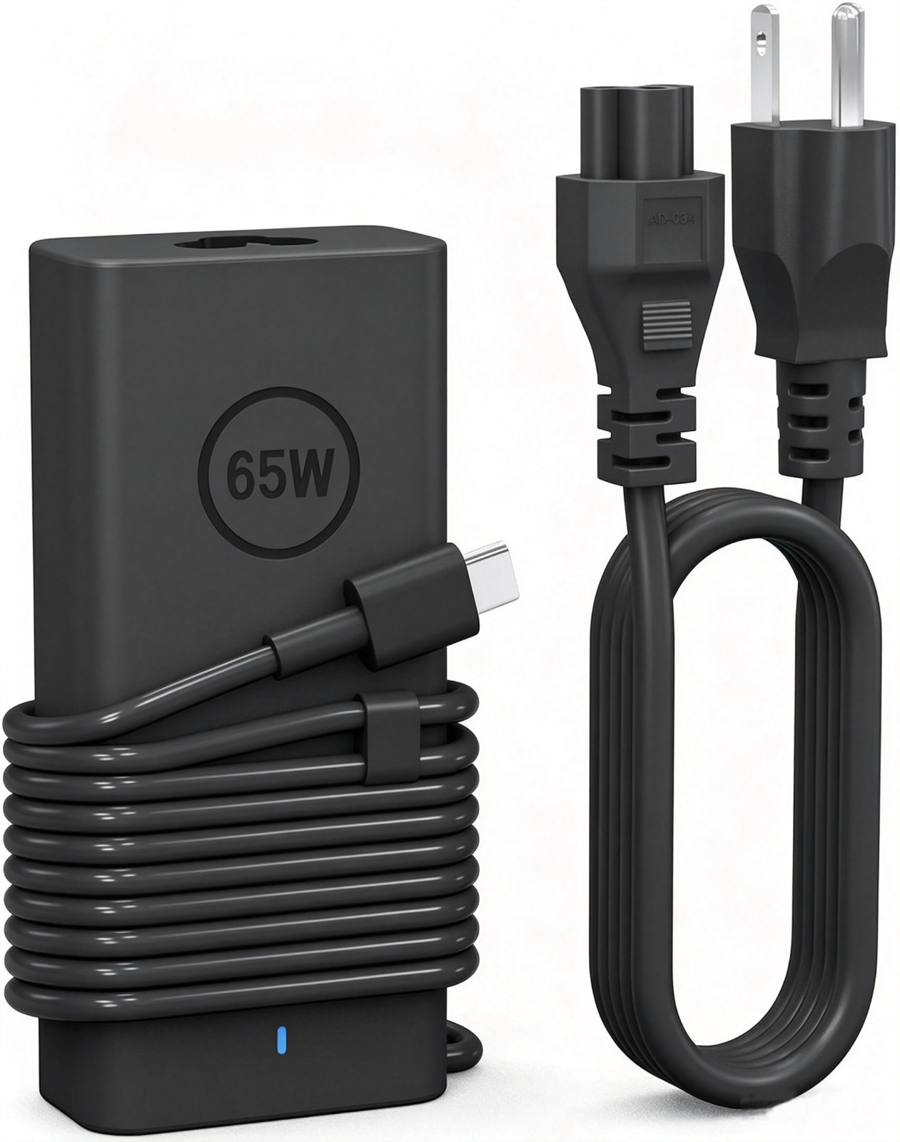 65W Power Adapter Charger for Dell Latitude 5520 5320 5310 5510 Supply Cord 