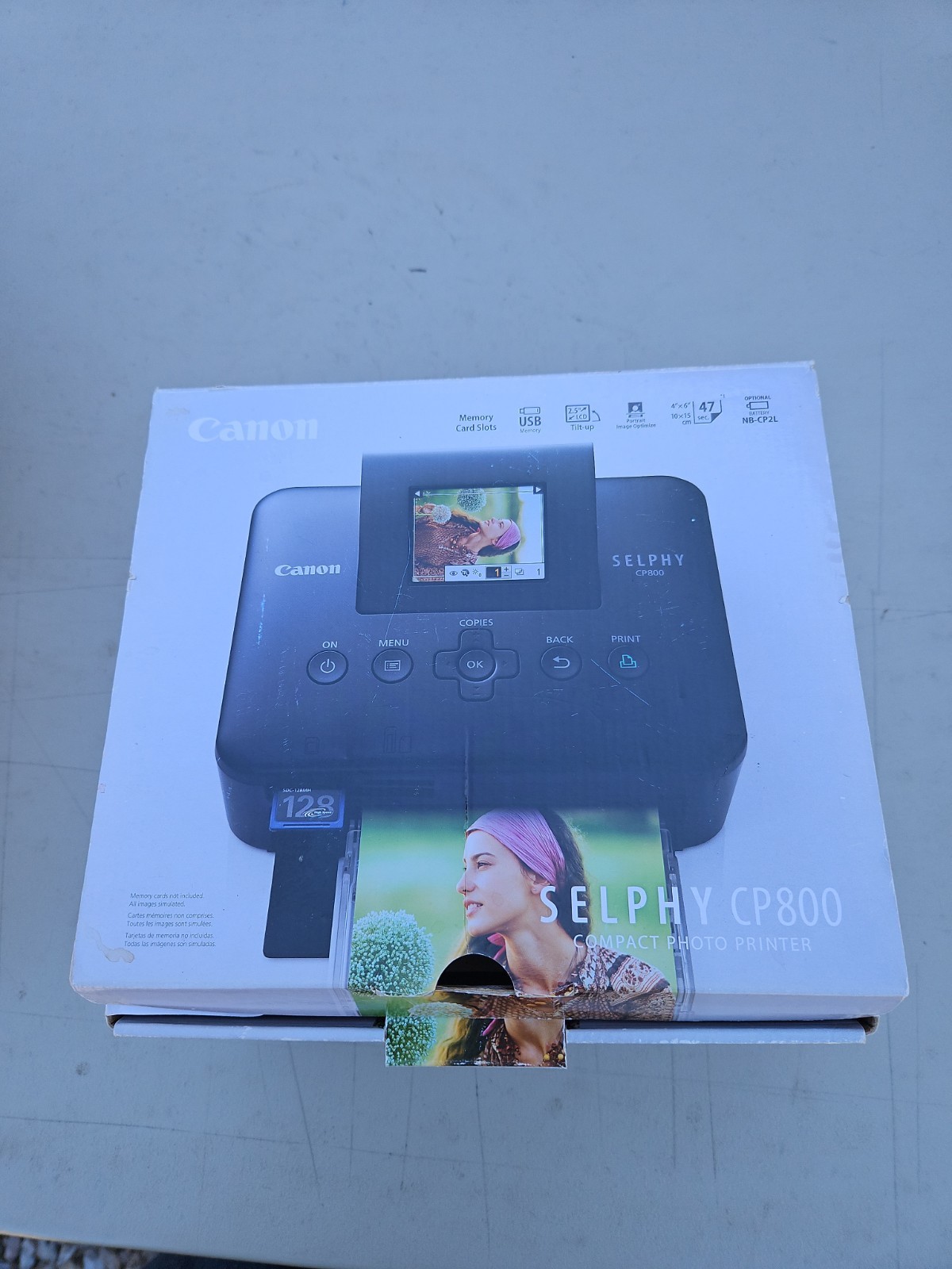 New Other Canon Selphy CP800 Compact Photo Printer