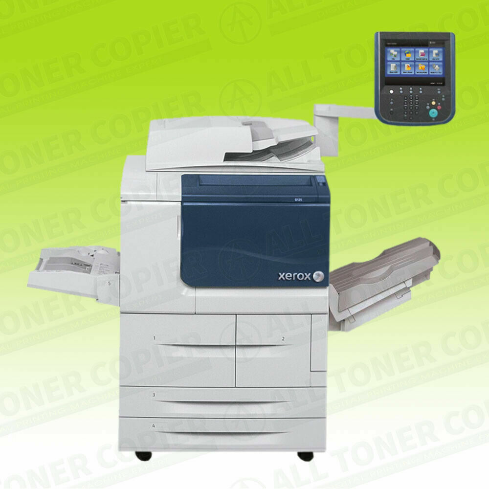 Xerox D110 Mono Production Laser Production Printer Copier Scanner 110PPM D125