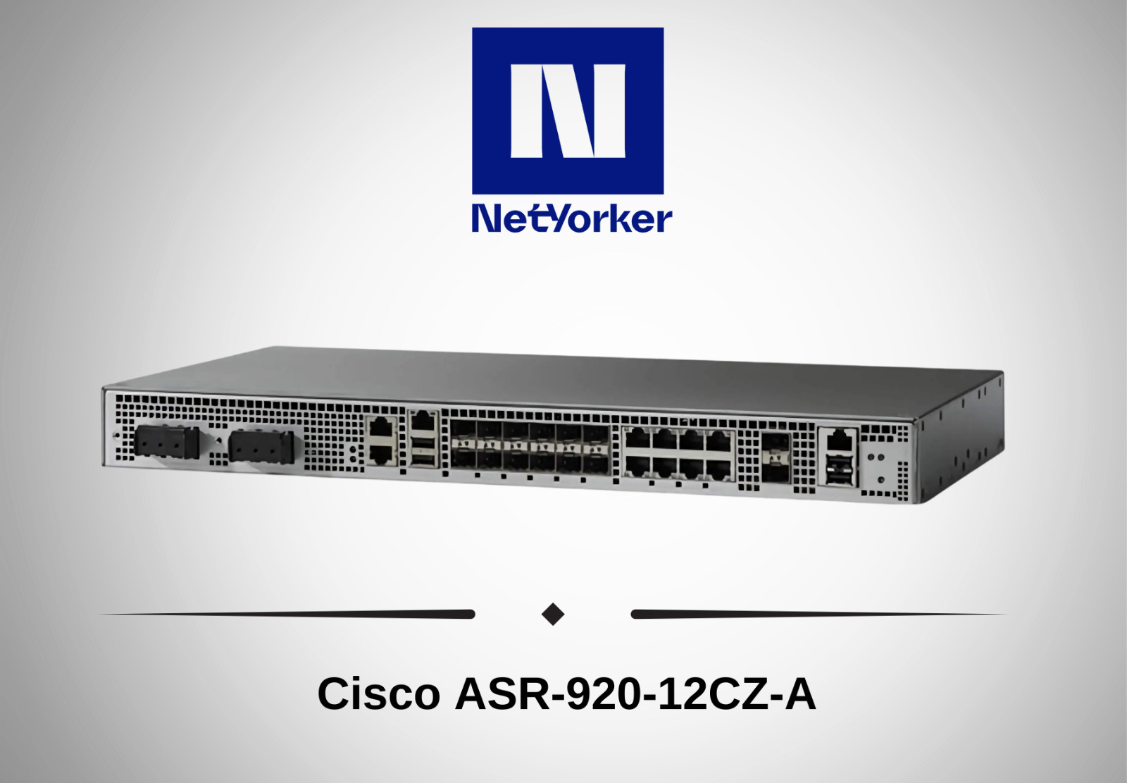 Cisco   ASR  Series ASR-920-12CZ-A Aggregation Service Router- Same Day Shipping