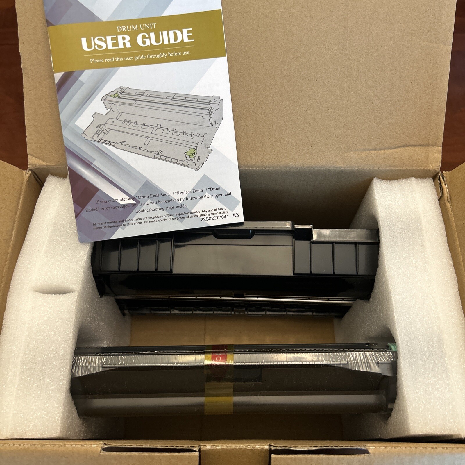 Ez Ink Compatible Drum Unit Replacement For Brother DR630 New Sealed Open Box
