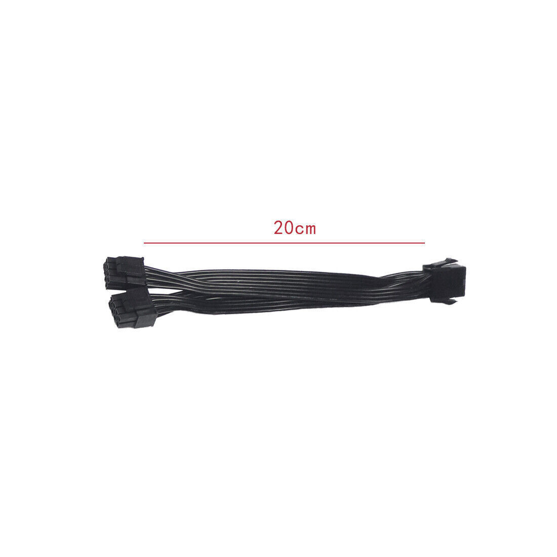 CPU Power Splitter Cable 8Pin to Dual CPU 8 Pin CPU to Motherboard Power Adapter