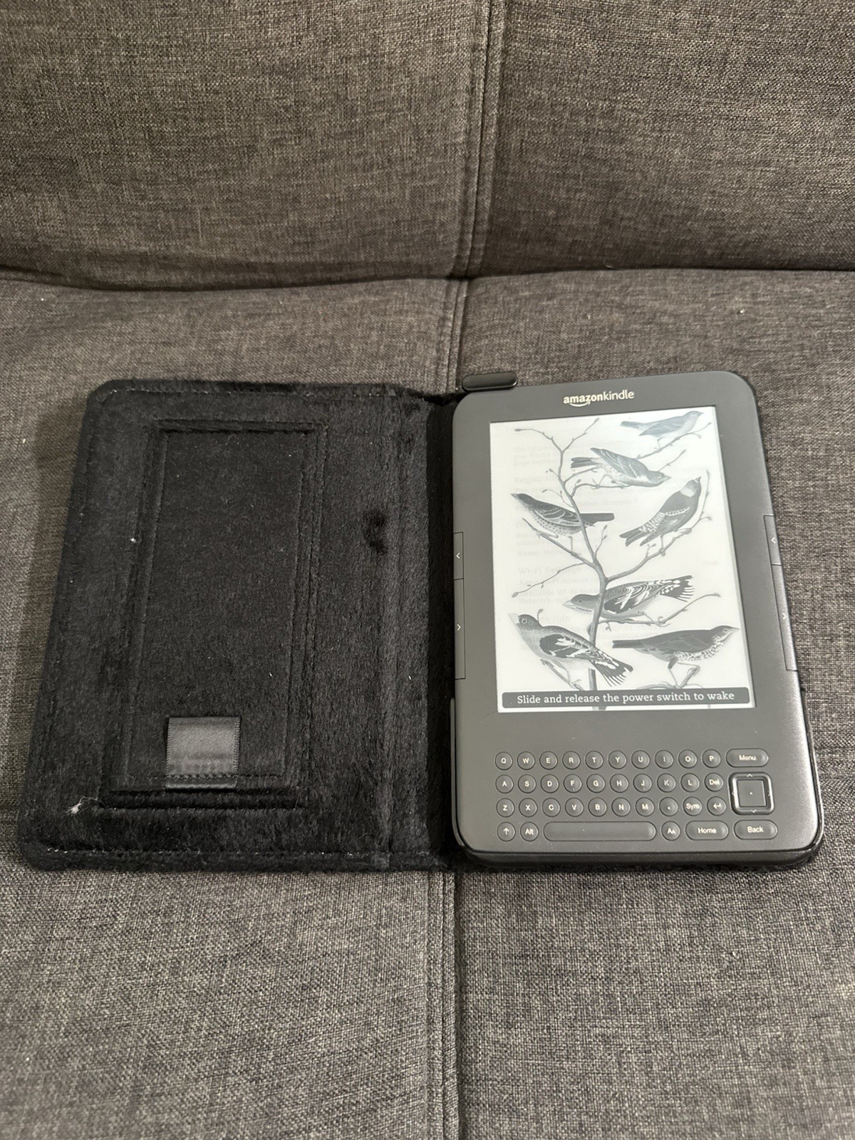 Amazon Kindle Paper White 3rd Gen eReader w Keyboard D00901 Works