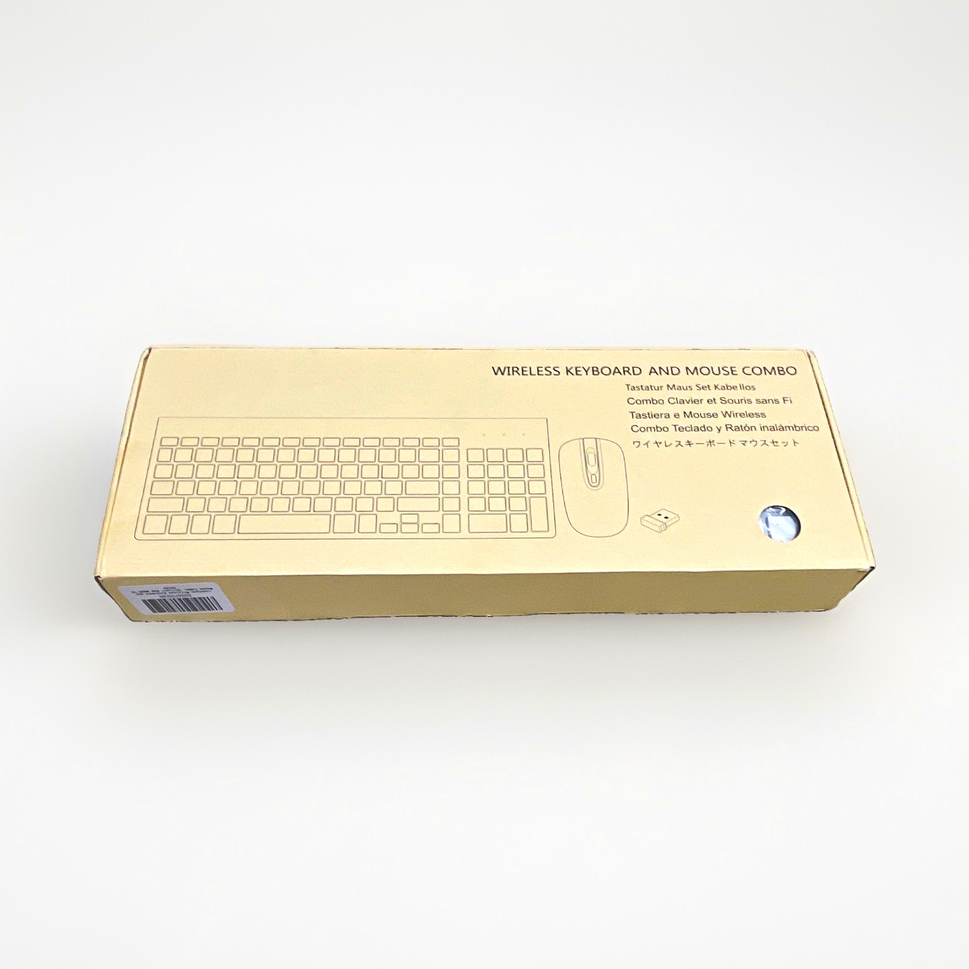 cimetech Wireless Keyboard and Mouse Combo, silver